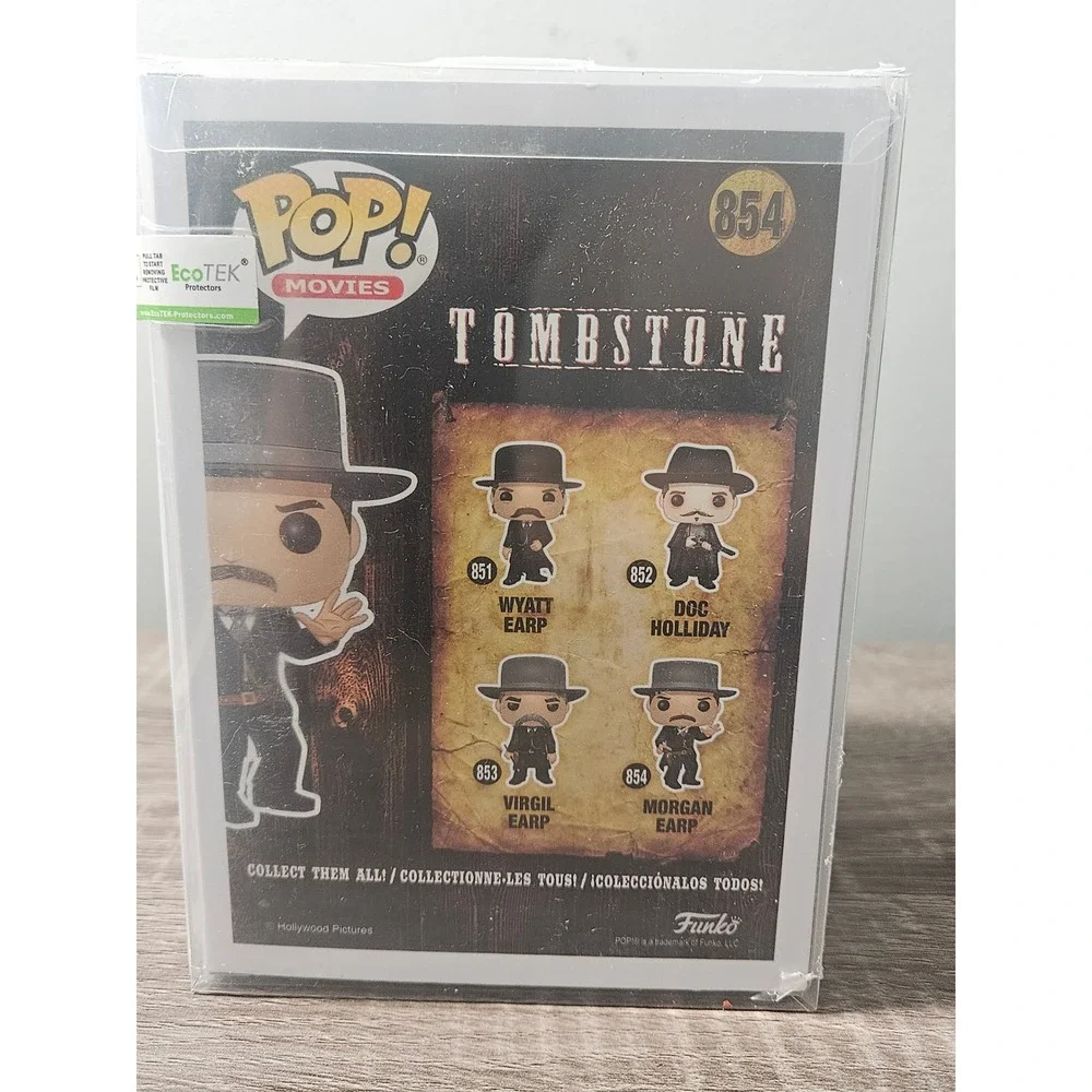 Funko Pop Movies Tombstone Morgan Earp 854 Vinyl Figure in Protector Case